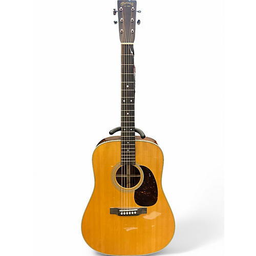 Used Martin D28 Natural Acoustic Guitar Natural