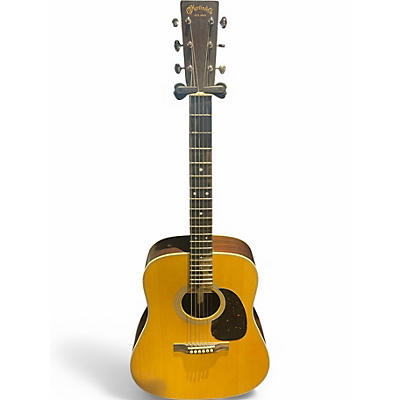 Used Martin D28 Natural Acoustic Guitar