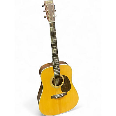 Used Martin D28 Natural Acoustic Guitar