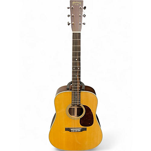Used Martin D28 Natural Acoustic Guitar Natural
