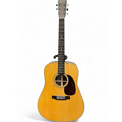 Used Martin D28 Natural Acoustic Guitar