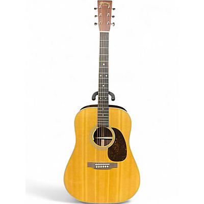 Used Martin D28 Natural Acoustic Guitar