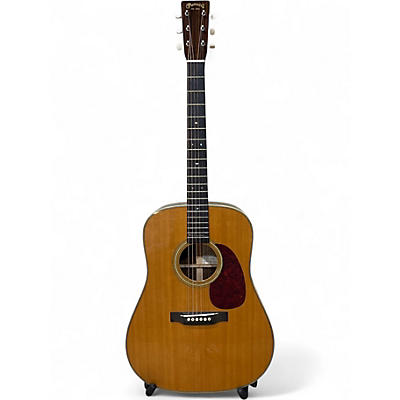 Used Martin D28HW Hank Williams Sr. Signature Model Natural Acoustic Guitar