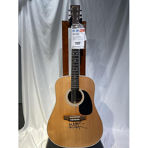 Martin Used Martin D2R Natural Acoustic Guitar Natural