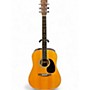 Used Martin D35 Natural Acoustic Guitar Natural