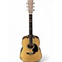 Used Martin D35 Seth Avett Signature Custom Shop Natural Acoustic Electric Guitar Natural