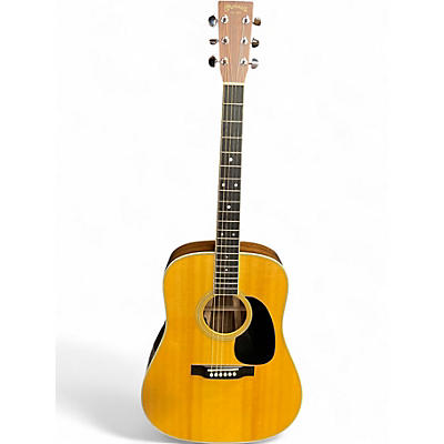 Used Martin D35E Retro Natural Acoustic Electric Guitar