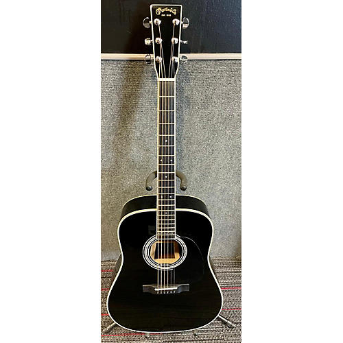 Martin Used Martin D35JC Johnny Cash Black Acoustic Guitar Black