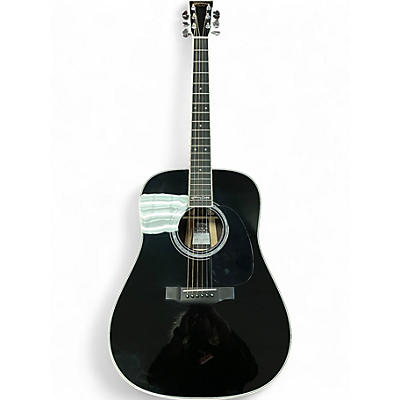 Used Martin D35JC Johnny Cash Black Acoustic Guitar