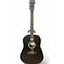 Used Martin D35JC Johnny Cash Left Handed Black Acoustic Guitar Black