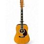 Used Martin D45 Standard Natural Acoustic Guitar Natural