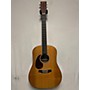 Used Martin Used Martin DAX1E Natural Acoustic Electric Guitar Natural