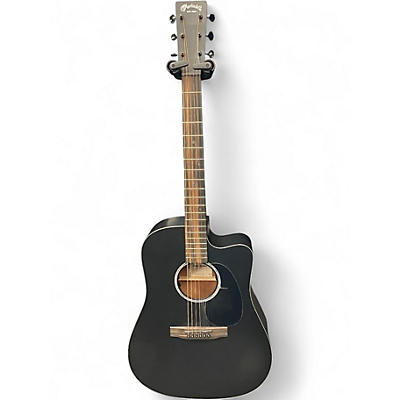 Used Martin DC-10E Black Acoustic Electric Guitar