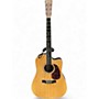 Used Martin DC-16RGTE Natural Acoustic Electric Guitar Natural