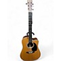Used Martin DC-28E Natural Acoustic Electric Guitar Natural