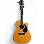Used Martin DC AURA Natural Acoustic Electric Guitar Natural