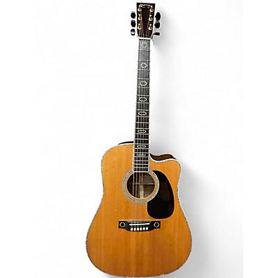 Used Martin DC AURA Natural Acoustic Electric Guitar