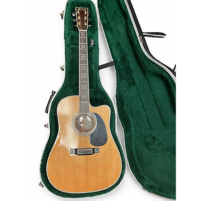Used Martin DC AURA Natural Acoustic Electric Guitar