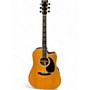 Used Martin DC AURA Natural Acoustic Electric Guitar Natural