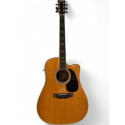 Used Martin DC AURA Natural Acoustic Electric Guitar