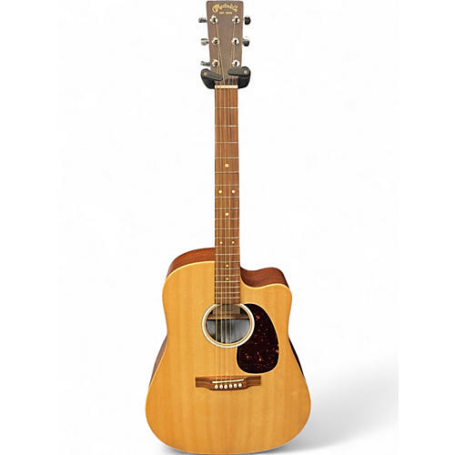 Used Martin DC-X2 Natural Acoustic Electric Guitar Natural