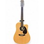 Used Martin DC-X2E Brazilian Natural 12 String Acoustic Electric Guitar Natural