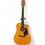 Used Martin DC16GTE Natural Acoustic Electric Guitar Natural