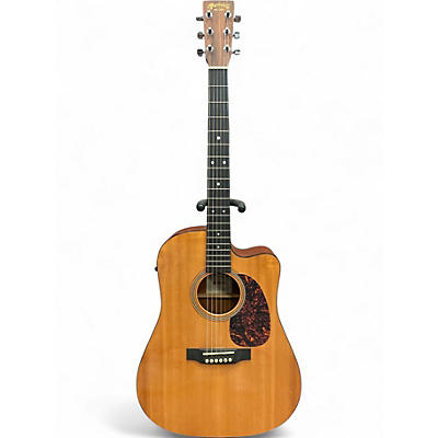 Used Martin DC16GTE Natural Acoustic Electric Guitar