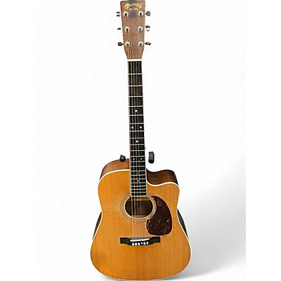 Used Martin DC16RGTE Natural Acoustic Electric Guitar