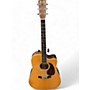 Used Martin DC16RGTE Natural Acoustic Electric Guitar Natural