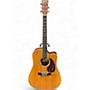 Used Martin DC16RGTE Natural Acoustic Electric Guitar Natural