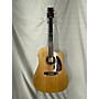 Used Martin Used Martin DC16RGTEAURA Natural Acoustic Electric Guitar Natural