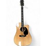 Used Martin Used Martin DC16RGTEAURA Natural Acoustic Electric Guitar Natural