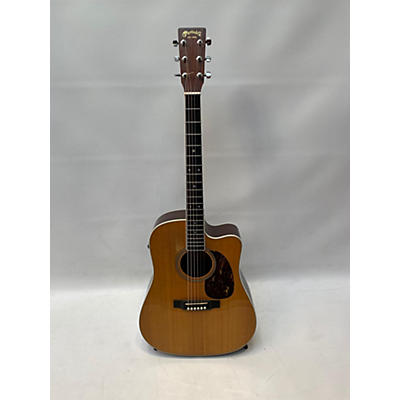 Martin Used Martin DC16RGTEAURA Natural Acoustic Electric Guitar