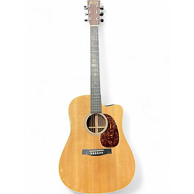 Used Martin DC18E Natural Acoustic Electric Guitar