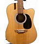Used Martin DC1E Natural Acoustic Electric Guitar Natural