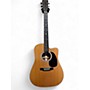 Used Martin DC28E Natural Acoustic Electric Guitar Natural