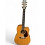 Used Martin DCPA1 NATURAL Acoustic Electric Guitar NATURAL