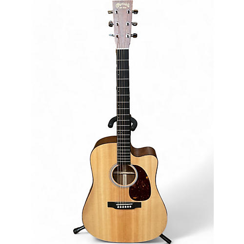 Martin Used Martin DCPA4 Natural Acoustic Electric Guitar Natural