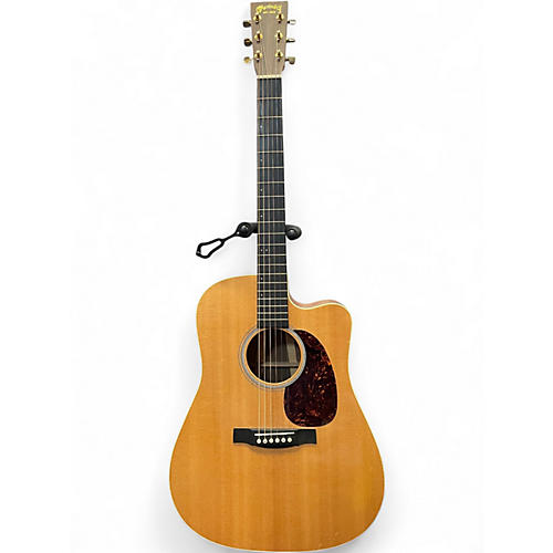 Used Martin DCPA4 Natural Acoustic Electric Guitar Natural