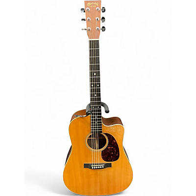 Used Martin DCPA4 Natural Acoustic Electric Guitar