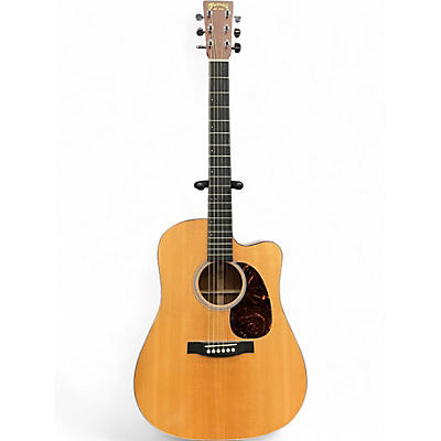 Used Martin DCPA4 Natural Acoustic Electric Guitar