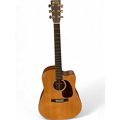 Used Martin DCPA4 Natural Acoustic Electric Guitar