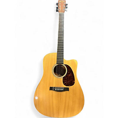 Used Martin DCPA4 Natural Acoustic Electric Guitar