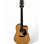 Used Martin DCPA4 Natural  Acoustic Electric Guitar Natural