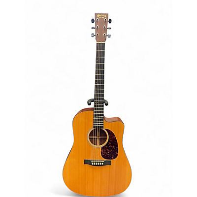 Used Martin DCPA4 Natural Acoustic Electric Guitar