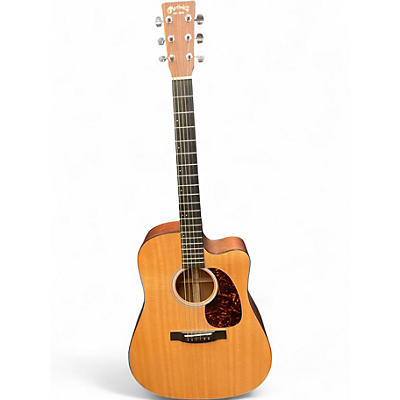 Used Martin DCPA4 Natural Acoustic Electric Guitar