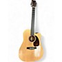 Used Martin DCPA4 Natural Acoustic Electric Guitar Natural