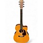 Used Martin DCPA4R Dreadnought Cutaway Performing Artist Series Natural Acoustic Electric Guitar Natural