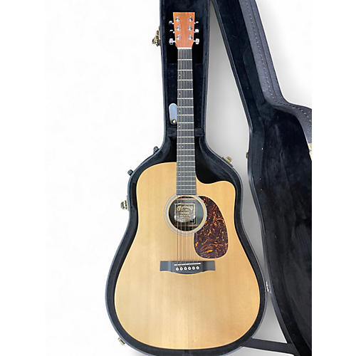 Used Martin DCPA5K Natural Acoustic Electric Guitar Natural